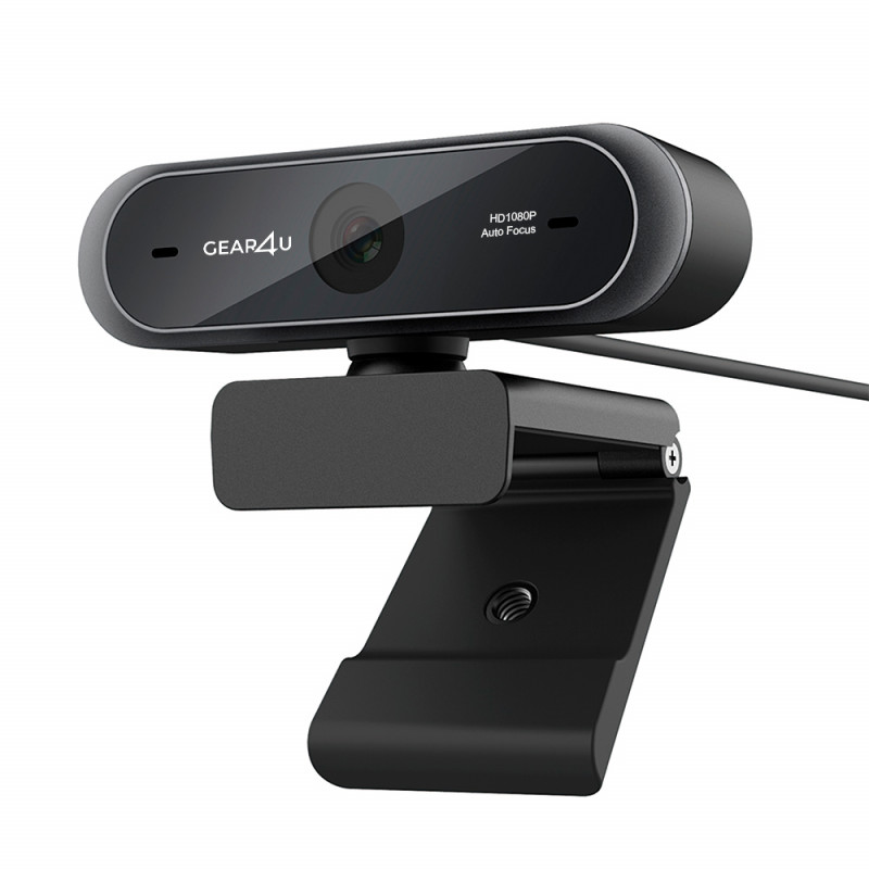 Webbkamera - Gear4U Webcam Fokus Full-HD webbkamera