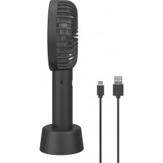 USB-prylar - Goobay handhållen batteridriven fläkt