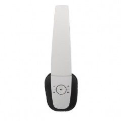 Over-ear - F1 Vita bluetooth-headset i stilren rosa färg