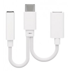 Adapter till smartphone - USB-C till 3.5 mm och USB-C hone ljud-adapter