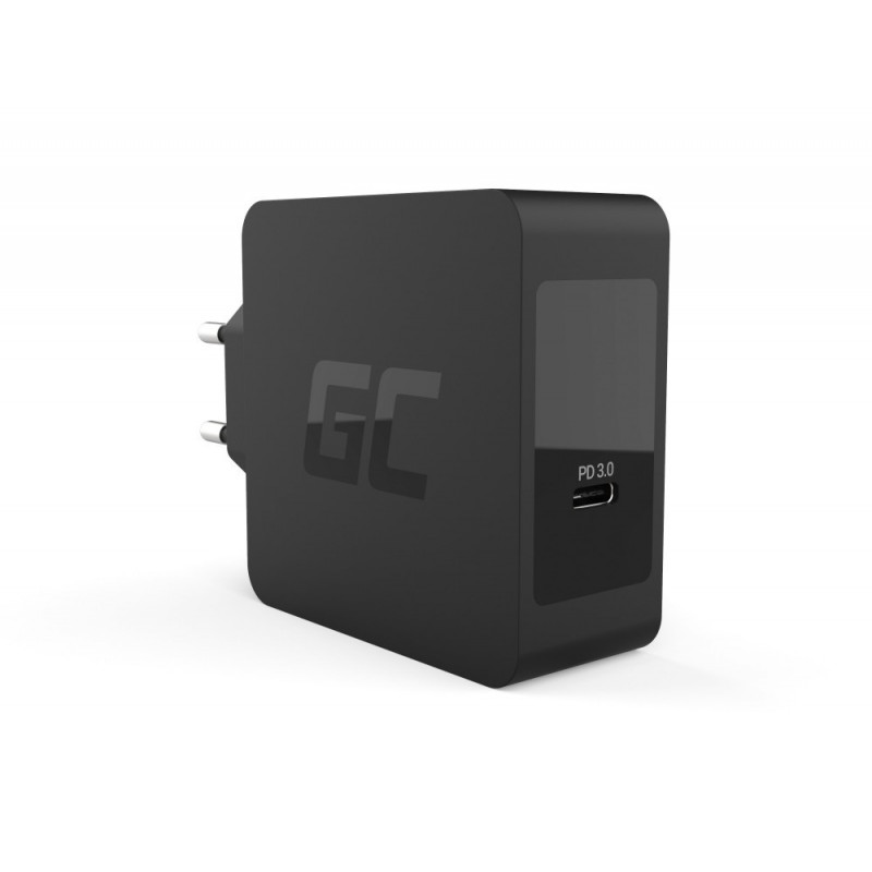 Datorladdare - GreenCell USB-C laddare 60W för laptops inkl USB-C kabel 2m
