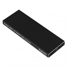 Kabinett för hårddisk - USB-C 3.1-kabinett för intern M.2 SSD
