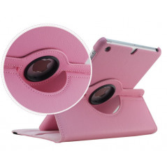 Fodral surfplatta - Fodral med roterande stöd till iPad 10.2" (2019/2020/2021) 7th, 8th & 9th Gen (ljusrosa)