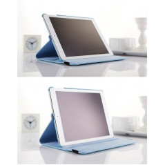 Fodral surfplatta - Fodral med roterande stöd till iPad 10.2" (2019/2020/2021) 7th, 8th & 9th Gen. (Ljusblå)