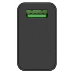 Laddare och kablar - Goobay Strömadapter med USB Quick Charge QC3.0 18W 3A