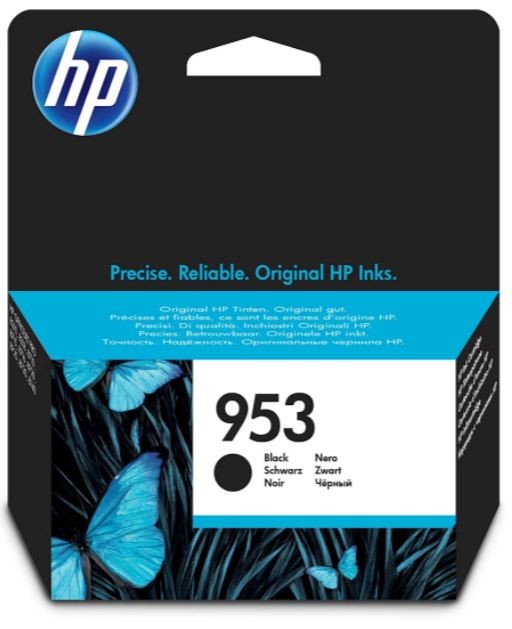 HP 953 Svart bläckpatron L0S58AE
