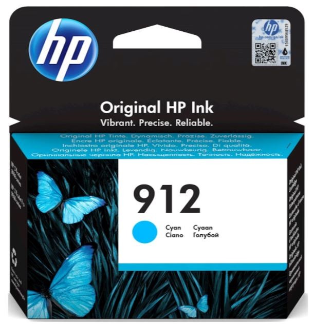 HP 912 Cyan bläckpatron 3YL77AE för HP Officejet