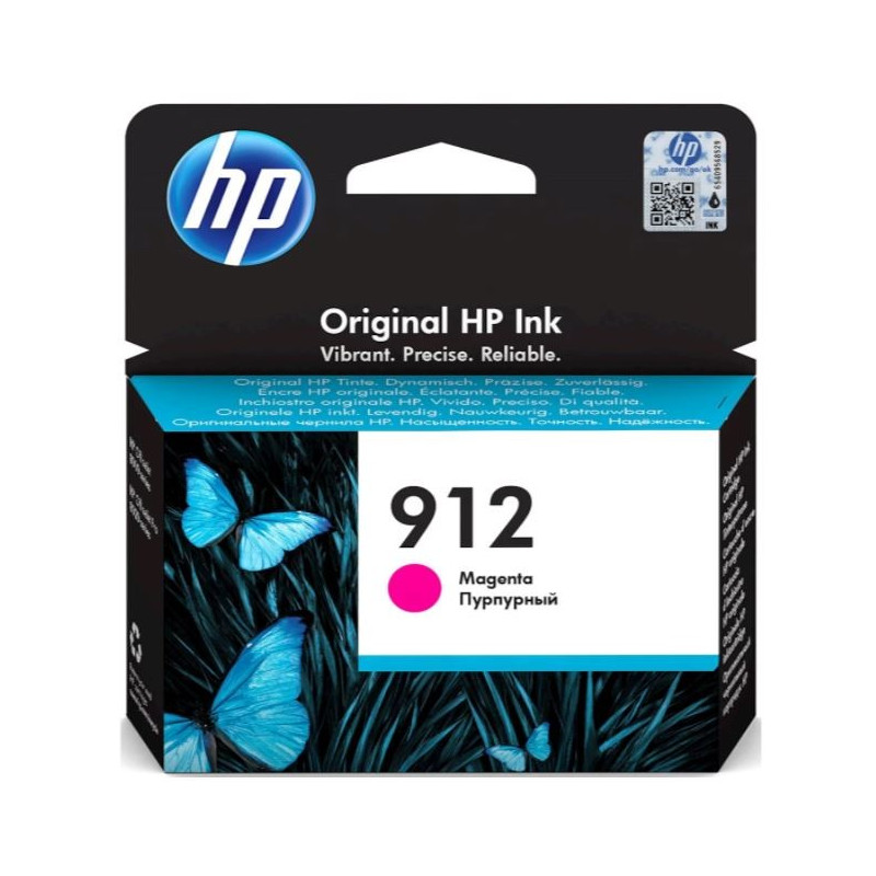 Skrivare/Printer tillbehör - HP 912 Magenta bläckpatron 3YL78AE för HP Officejet