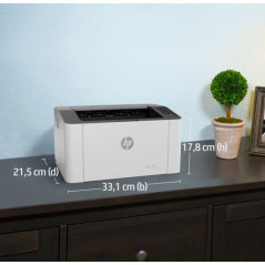 Laserskrivare - HP Laser 107w trådlös laserskrivare