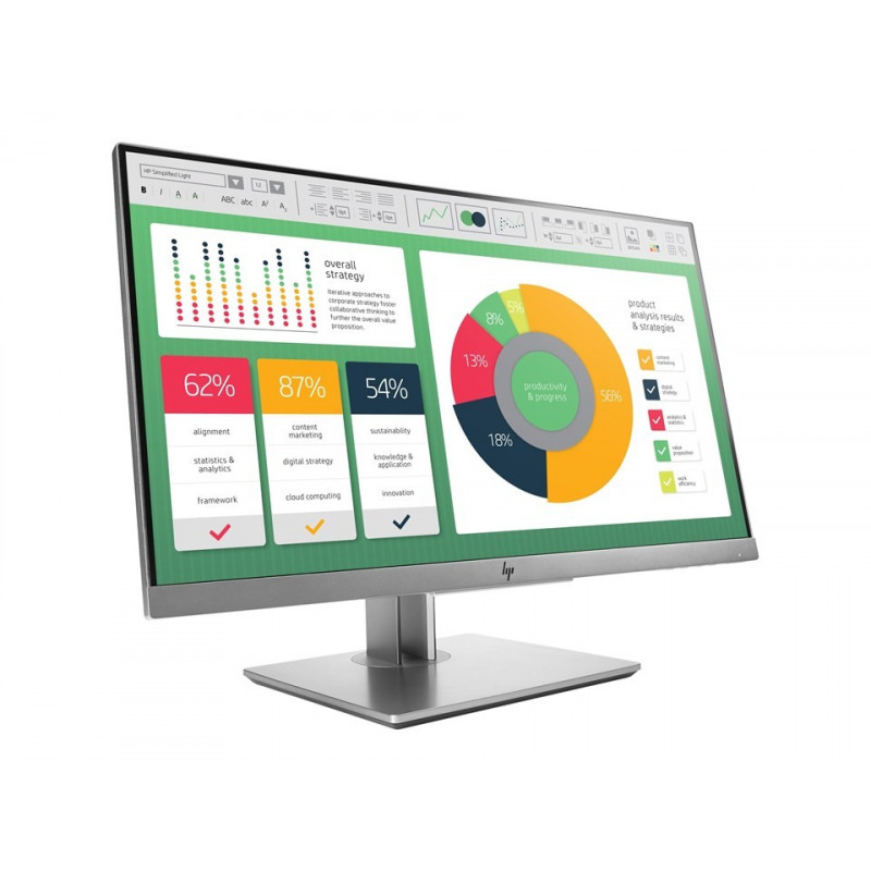 Begagnade skärmar - HP EliteDisplay 22" E223 IPS-skärm
