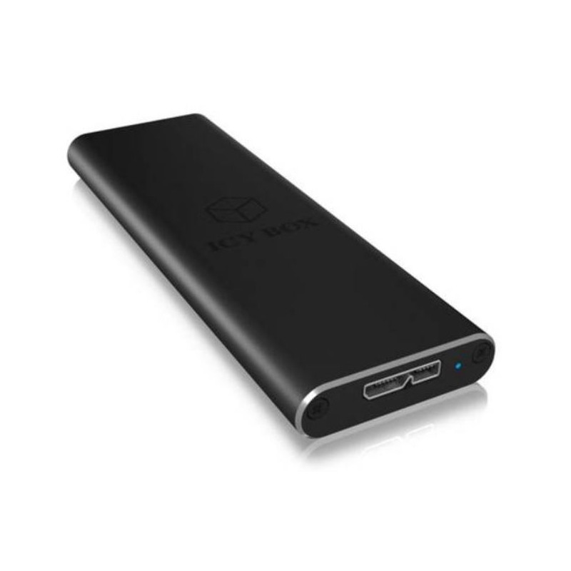 Hårddiskar - ICY BOX USB 3.0-kabinett för intern M.2 SSD 22x30/42/60/80