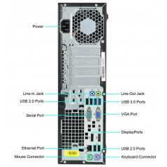 Demohörna - Gaming HP EliteDesk 800 G2 SFF (beg) med nytt GTX 1650