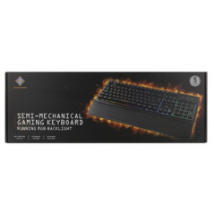 Mekaniskt tangentbord gaming - Semi-mekaniskt gaming-tangentbord från Deltaco