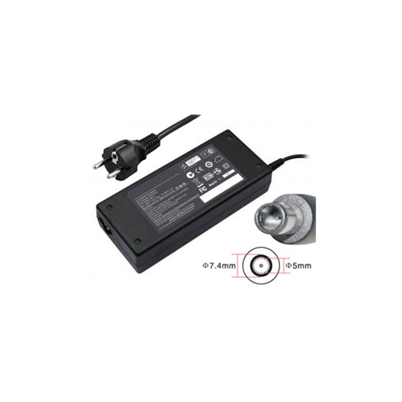 HP laddare - GreenCell Pro HP-kompatibel 65W datorladdare 7.4 x 5.0 mm BlackTip