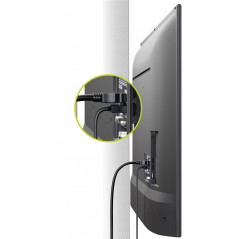 Skärmkabel & skärmadapter - Goobay Slimmad HDMI-kabel 2 meters