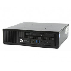 Stationär dator begagnad - HP EliteDesk 800 G1 USDT i5 8GB 128GB SSD (beg)