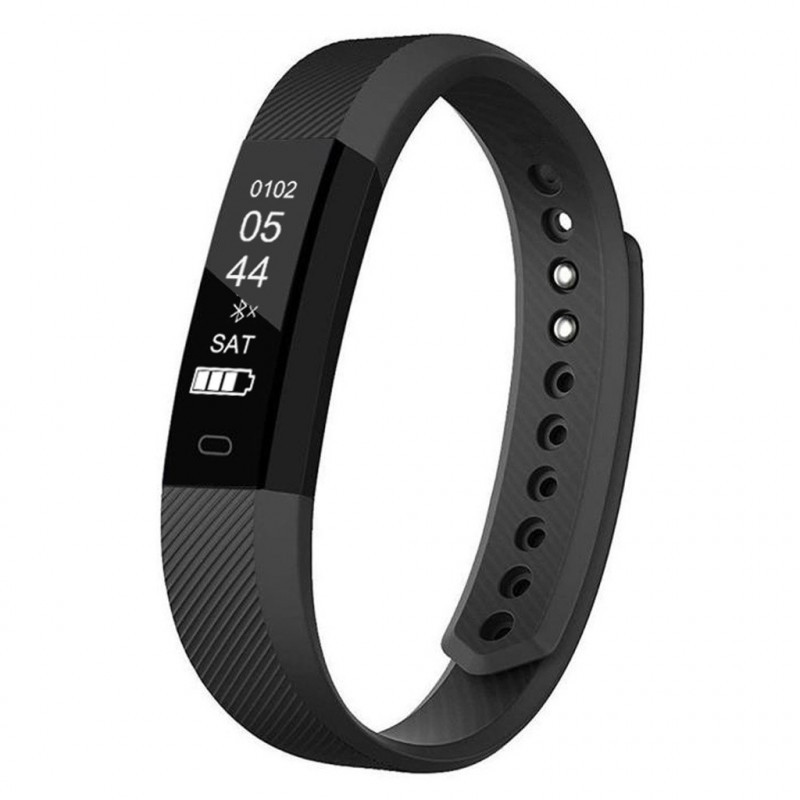 Smartwatch - Denver fitnessarmband och klocka (hjärtfrekvens, steg, avstånd, kalori)