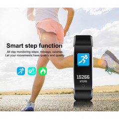Smartwatch - Denver fitnessarmband och klocka (hjärtfrekvens, steg, avstånd, kalori)