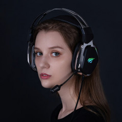 Ljud - Havit gamingheadset RGB 7.1 USB