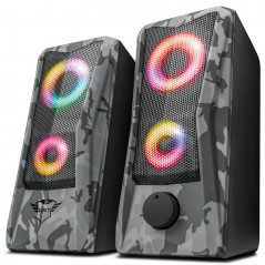 Högtalare - Trust GXT 606 Javv RGB 2.0 Gaming datorhögtalare