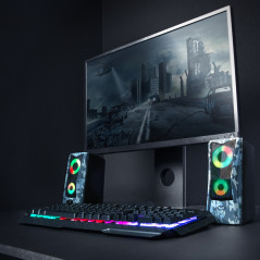 Högtalare - Trust GXT 606 Javv RGB 2.0 Gaming datorhögtalare
