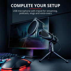 Mikrofon till dator - Trust GXT 232 Mantis Streaming USB-mikrofon till PC