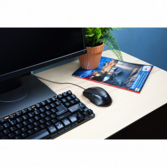 Gamingmus - Trust Voca Ergonomisk USB mus