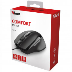 Gamingmus - Trust Voca Ergonomisk USB mus