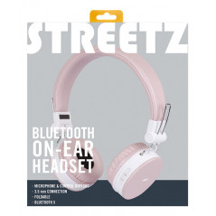 Over-ear - Streetz Trådlös Bluetooth-hörlur med mic i flera färger