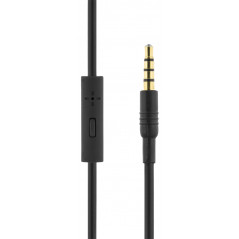 Over-ear - Streetz hörlurar med mikrofon i flera färger Svart/Vit/Rosa/Blå