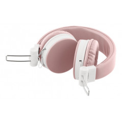 Over-ear - Streetz hörlurar med mikrofon i flera färger Svart/Vit/Rosa/Blå