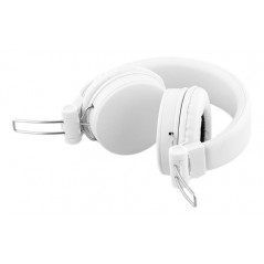 Over-ear - Streetz hörlurar med mikrofon i flera färger Svart/Vit/Rosa/Blå