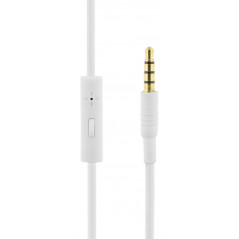 Over-ear - Streetz hörlurar med mikrofon i flera färger Svart/Vit/Rosa/Blå