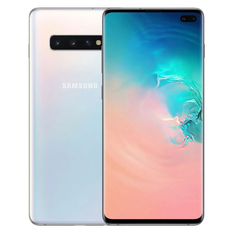 Samsung Galaxy begagnad - Samsung Galaxy S10 Plus 128GB Dual SIM White (beg)