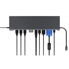 Dockningsstation för dator - ICY BOX USB-C Multiport Dual Video Docking