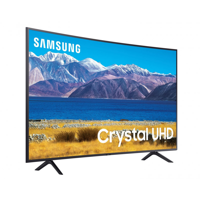 TV-apparater - Samsung 55-tums Curved UHD 4K Smart-TV