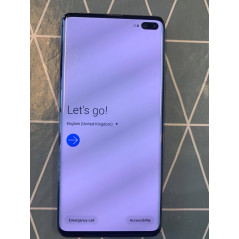 Samsung Galaxy begagnad - Samsung Galaxy S10 Plus 128GB DS Black (Beg med repor)