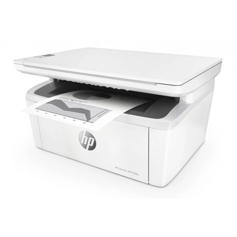 Laserskrivare - HP LaserJet Pro MFP M28w trådlös allt-i-ett laserskrivare