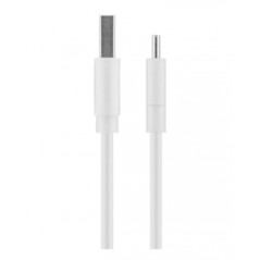 Goobay USB-C till USB-kabel ladd & synk i flera längder 3A 15W, vit