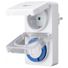 Elinstallation - Timer för utomhusbruk IP44