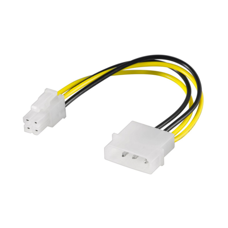 Övriga komponenter - 4-pin molex till ATX12 P4 strömkabel
