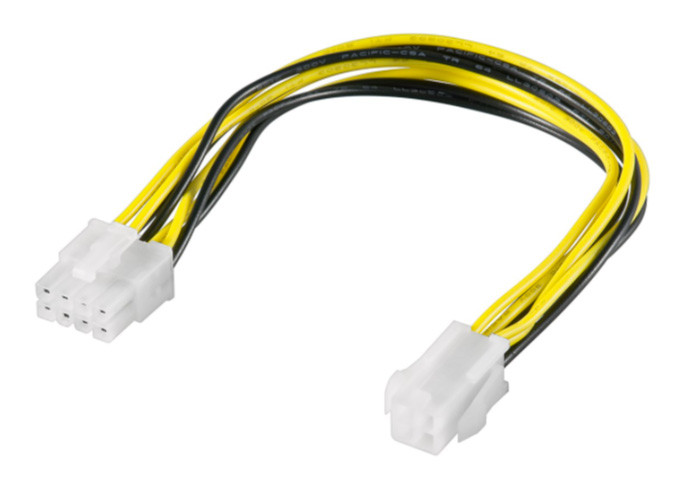 ATX12 P4 4-pin till 8-pin strömkabel