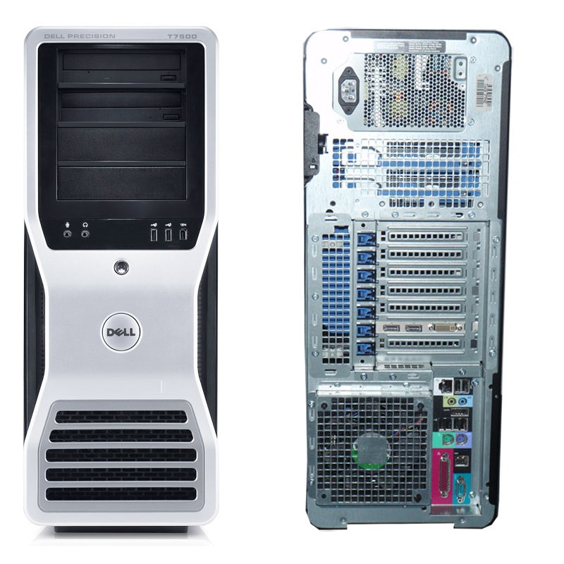 Stationär dator begagnad - Dell Precision Workstation T7500 E5630 12GB 300HDD Quadro FX 4800 (beg)