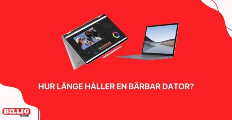 Hur länge håller en bärbar dator?