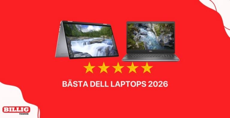 Bästa Dell-laptops 2026 för jobb, gaming och studier