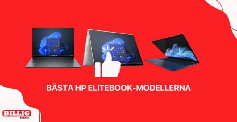 8 Bästa HP EliteBook-laptops: Toppmodeller, prestanda och köpguide för 2026