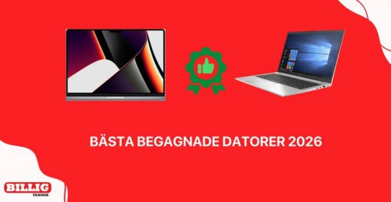 11 Bästa Begagnade Bärbara Datorer för Programmering: 2026 Köpguide