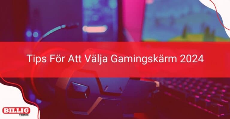 Bästa gamingskärm 2026