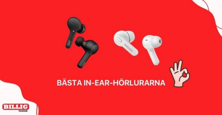 Bästa in-ear-hörlurarna 2026: Trådlösa hörlurar bäst i test