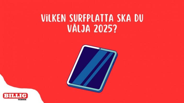 Bästa surfplattan 2026: bäst i test för varje budget